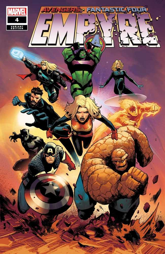 Empyre #4 (Of 6) Garbett Variant