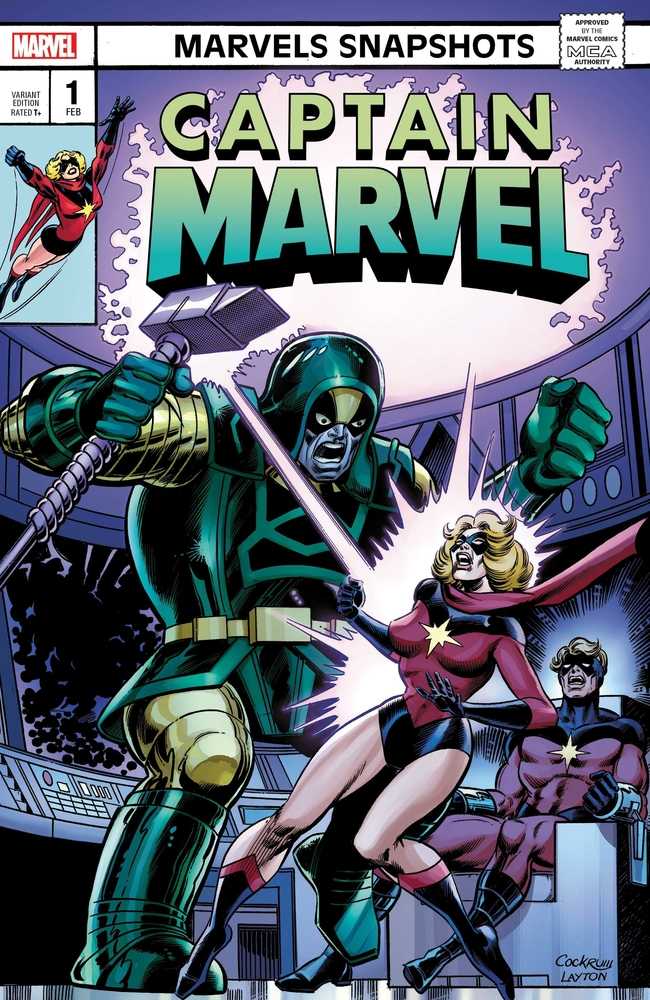 Captain Marvel Marvels Snapshots #1 Cockrum Hidden Gem Variant