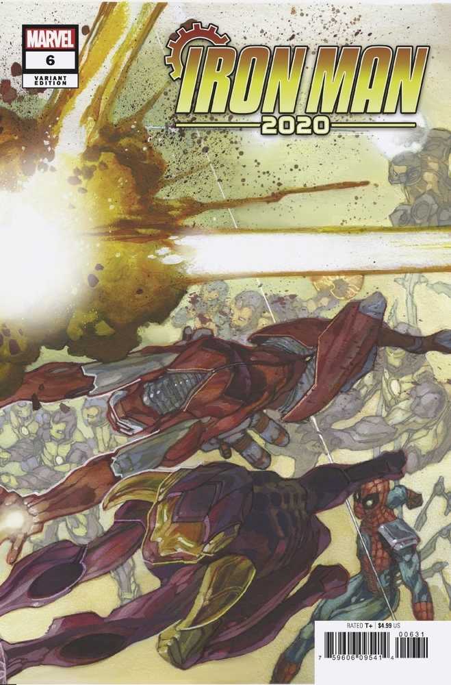 Iron Man 2020 #6 (Of 6) Bianchi Connecting Variant