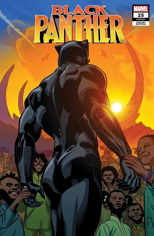 Black Panther #25 Stelfreeze Final Issue Variant