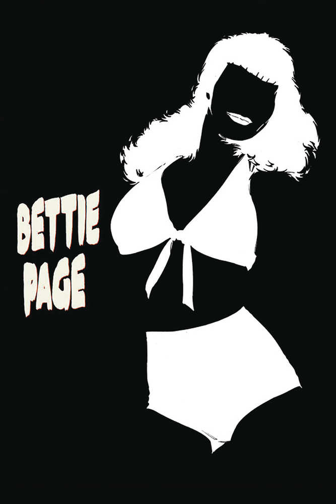 Bettie Page #1 20 Copy Mooney Homage Black & White Variant Edition