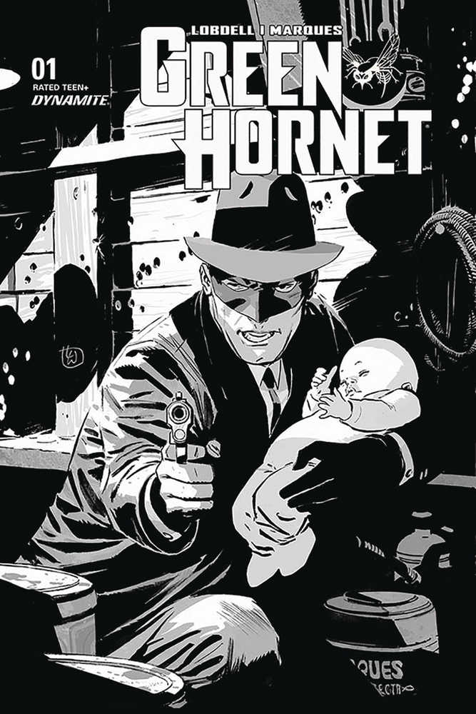 Green Hornet #1 35 Copy Weeks Black & White Variant Edition