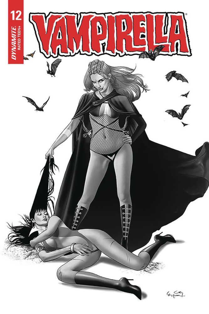 Vampirella #12 20 Copy Gunduz Black & White Variant Edition