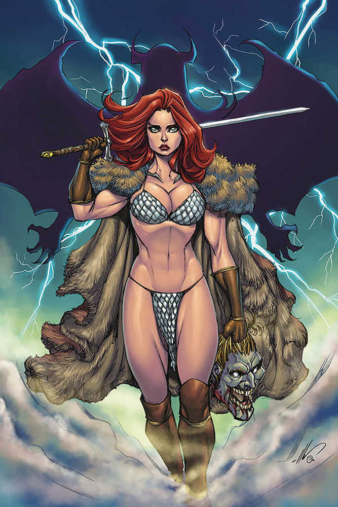 Red Sonja Age Of Chaos #6 Garza Limited Full Art Cover
