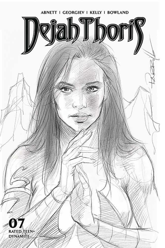 Dejah Thoris (2019) #7 10 Copy Parrillo Black & White Variant Edition