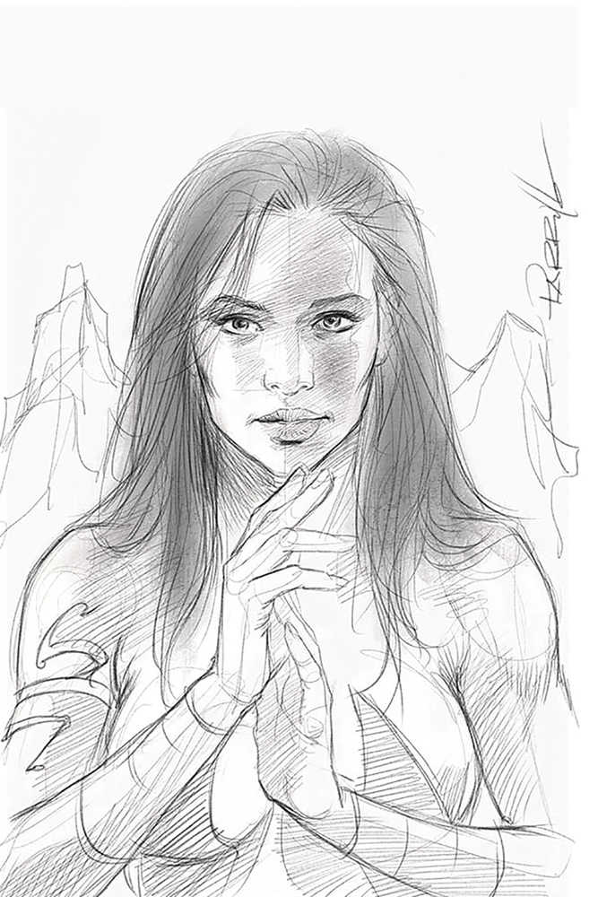 Dejah Thoris (2019) #7 50 Copy Parrillo Black & White Full Art Variant Edition