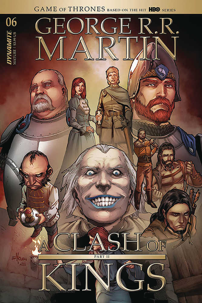 George R.R. Martin's A Clash Of Kings #6 Cover B Rubi (Mature)