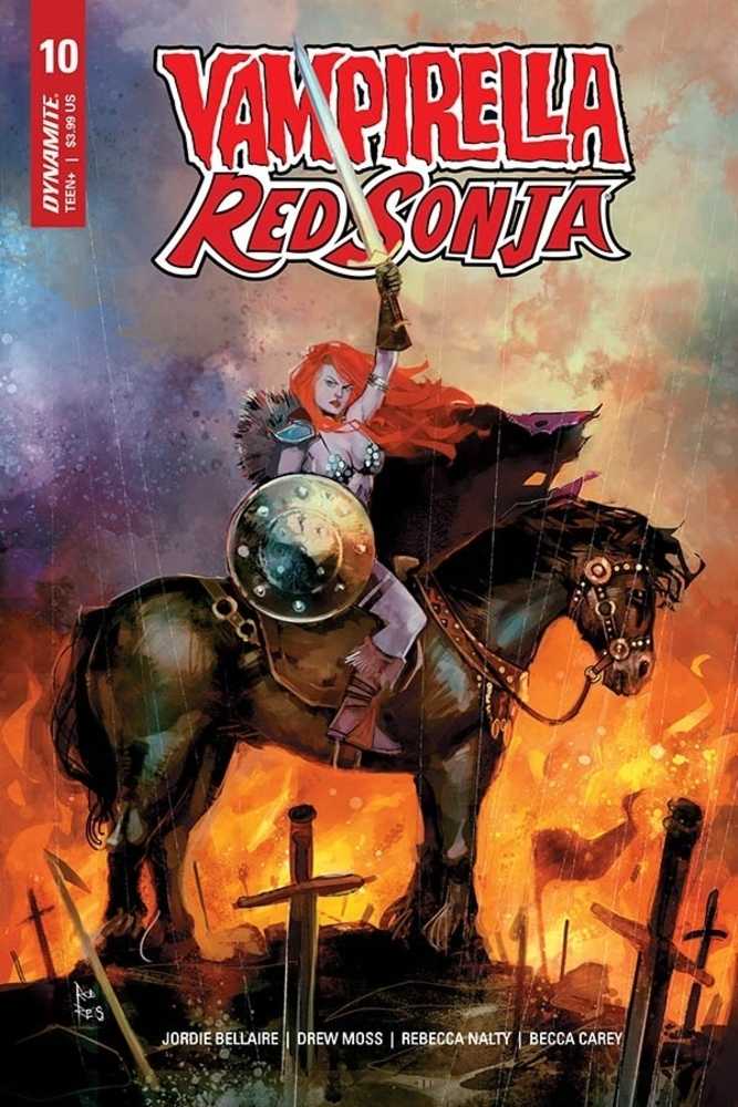 Vampirella Red Sonja #10 Cover B Reis