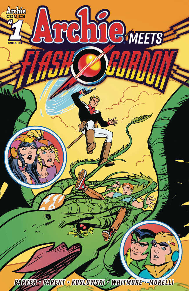 Archie Meets Flash Gordon One Shot Cover B Jarrell