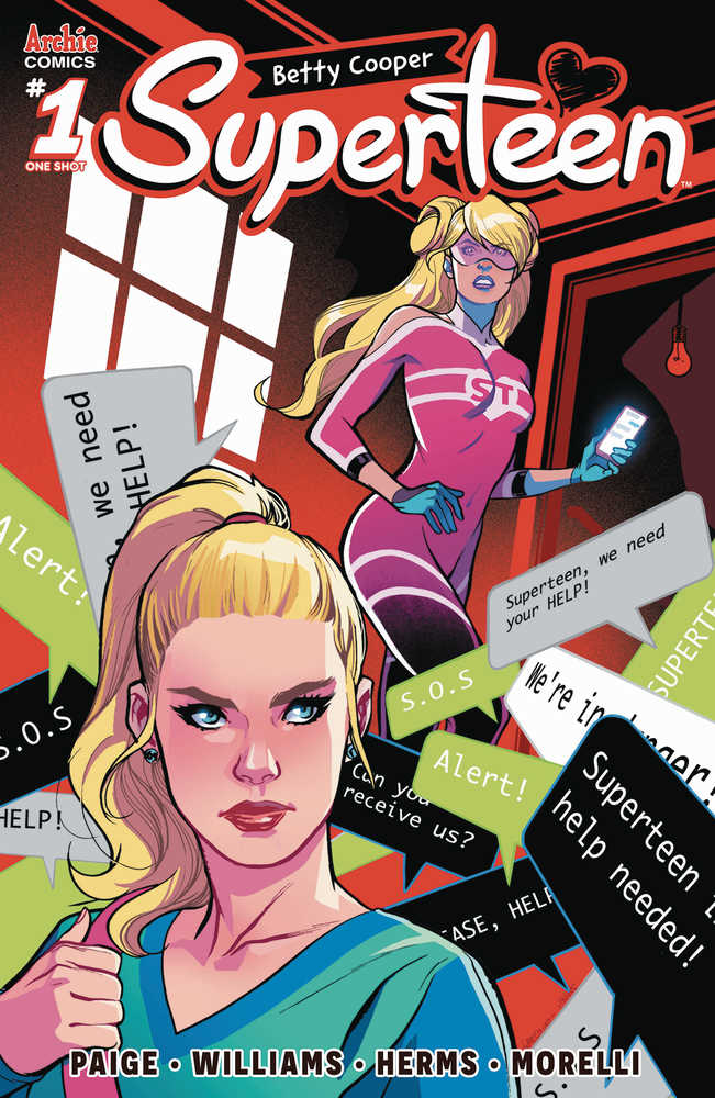 Betty Cooper Superteen One Shot Cover C Luppacchino