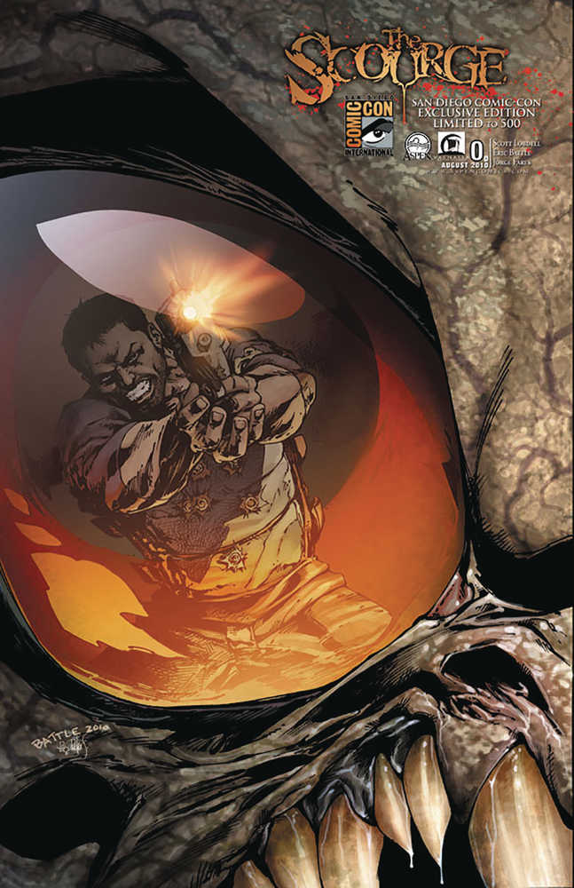 Scourge #0 Comic Sdcc 2010