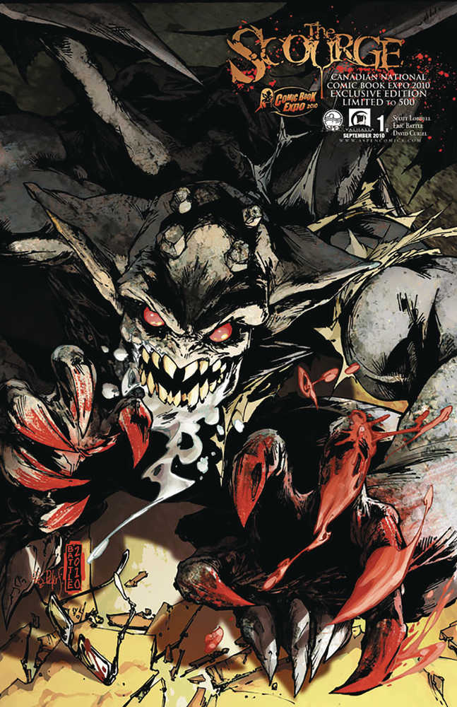 Scourge #1 Canadian Comic Expo 2010