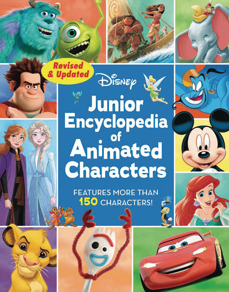 Disney Junior Encyclopedia Animated Characters Hardcover Revised (C