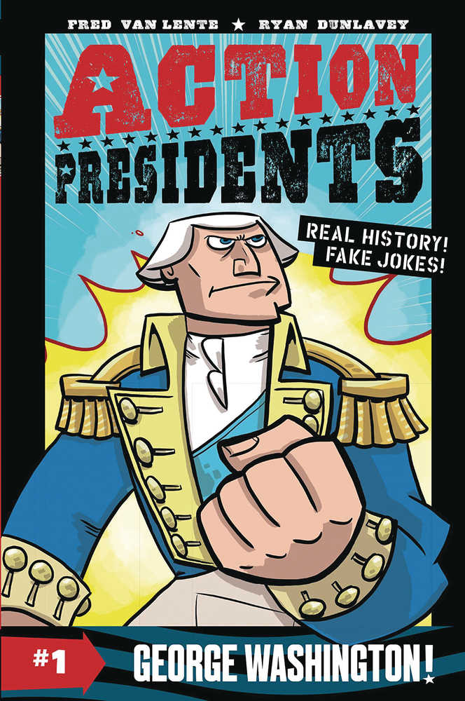 Action Presidents Color Softcover Graphic Novel Volume 01 George Washington 