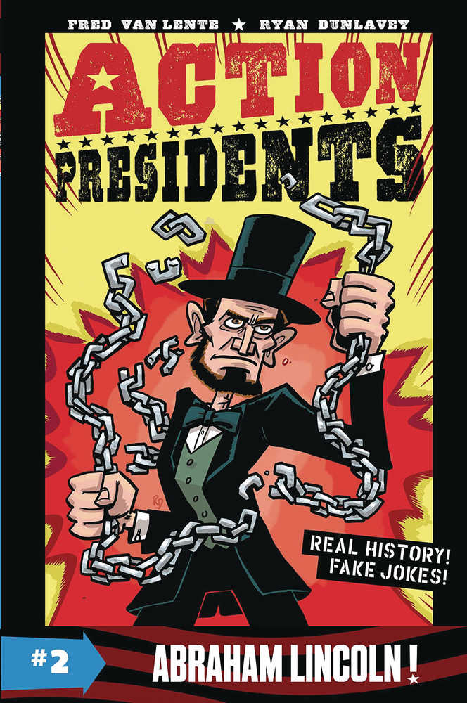 Action Presidents Color Hardcover Graphic Novel Volume 02 Abraham Lincoln 