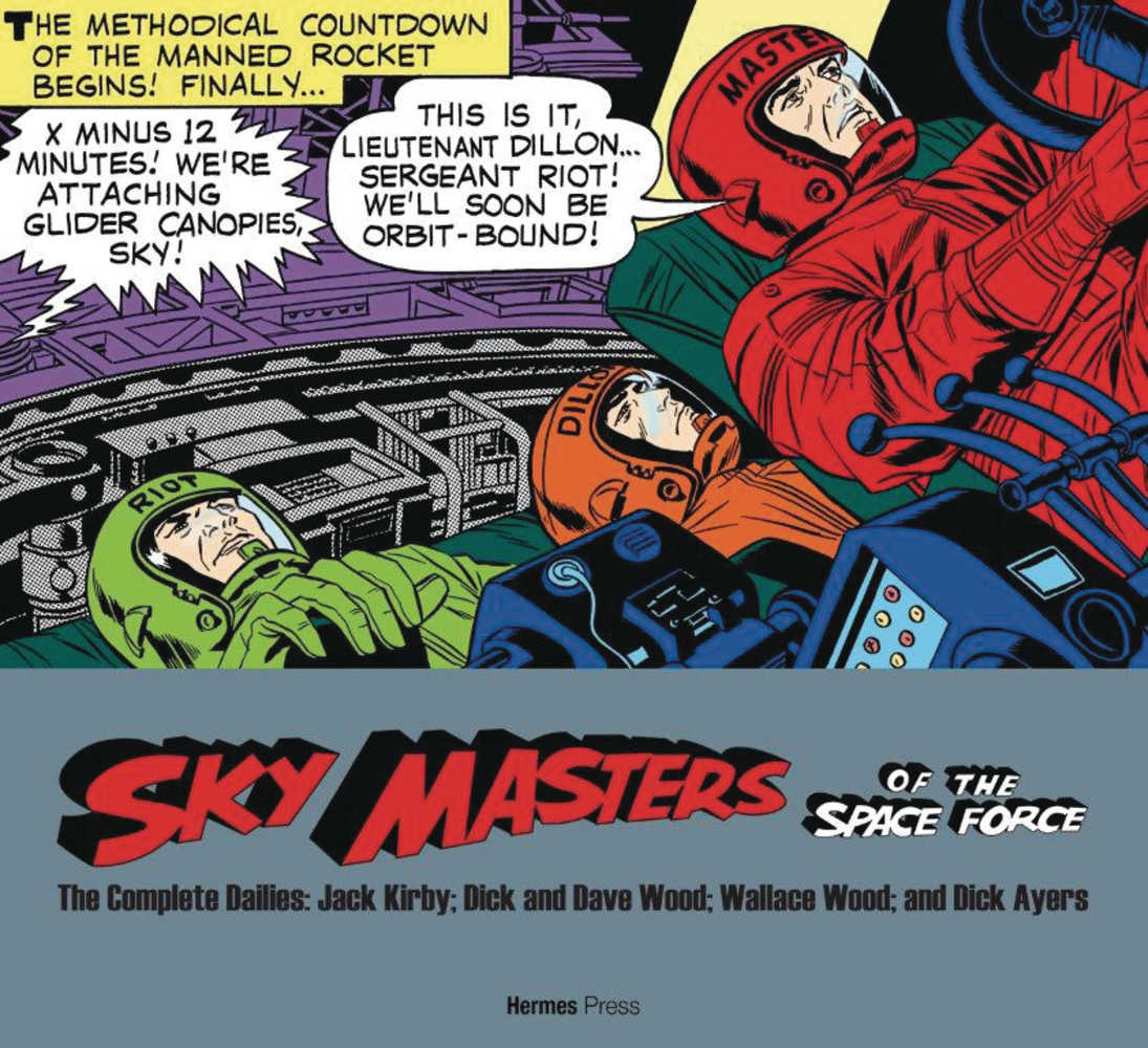 Sky Masters Of Space Force Comp Dailies 1958 1961 Softcover 