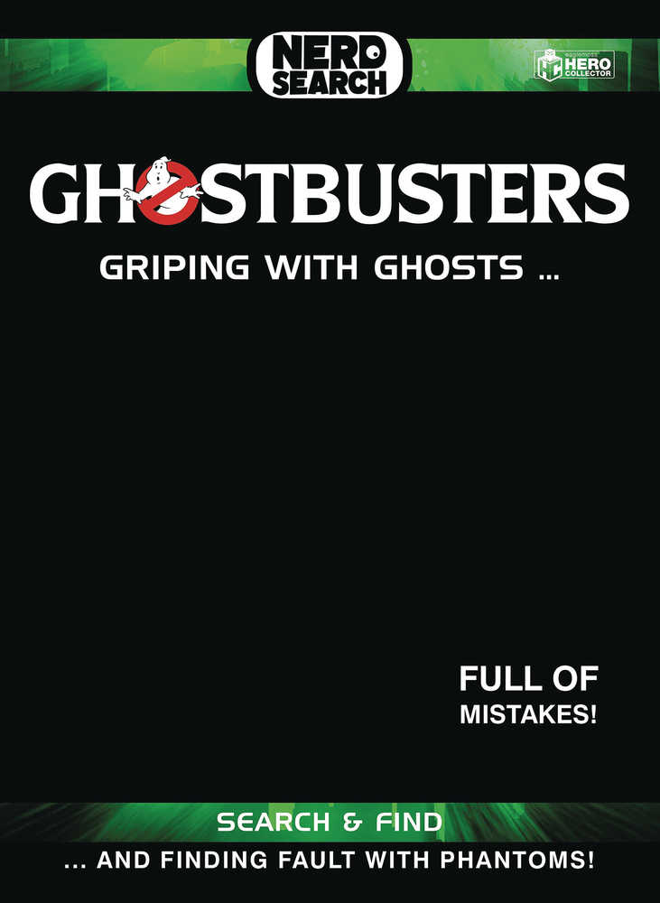 Ghostbusters Nerd Search Hardcover Griping With Ghosts 