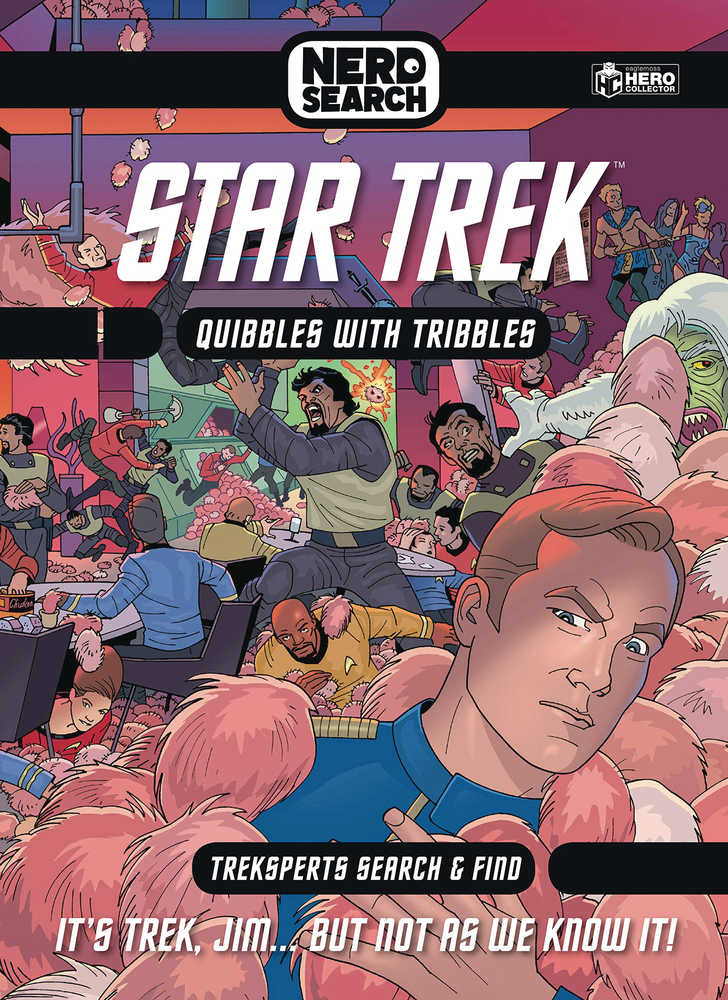 Star Trek Nerd Search Hardcover Quibbles With Tribbles 