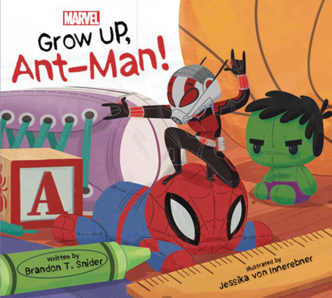 Grow Up Ant Man Board Book 