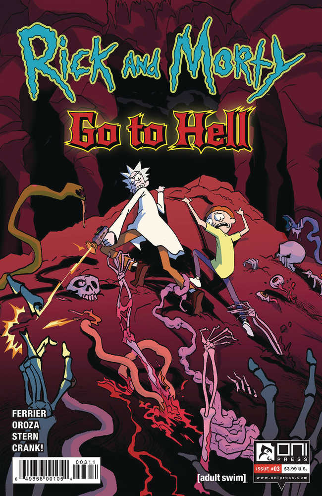 Rick And Morty Go To Hell #3 Cover A Oroza