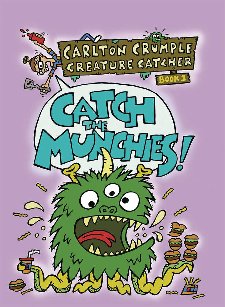 Carlton Crumple Creature Catcher Ya Graphic Novel Book 01 Catch Muchchi