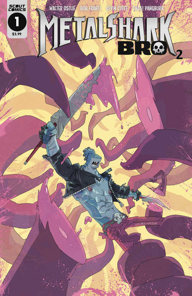 Metalshark Bro 2 #1 Assault On Hamzig Island