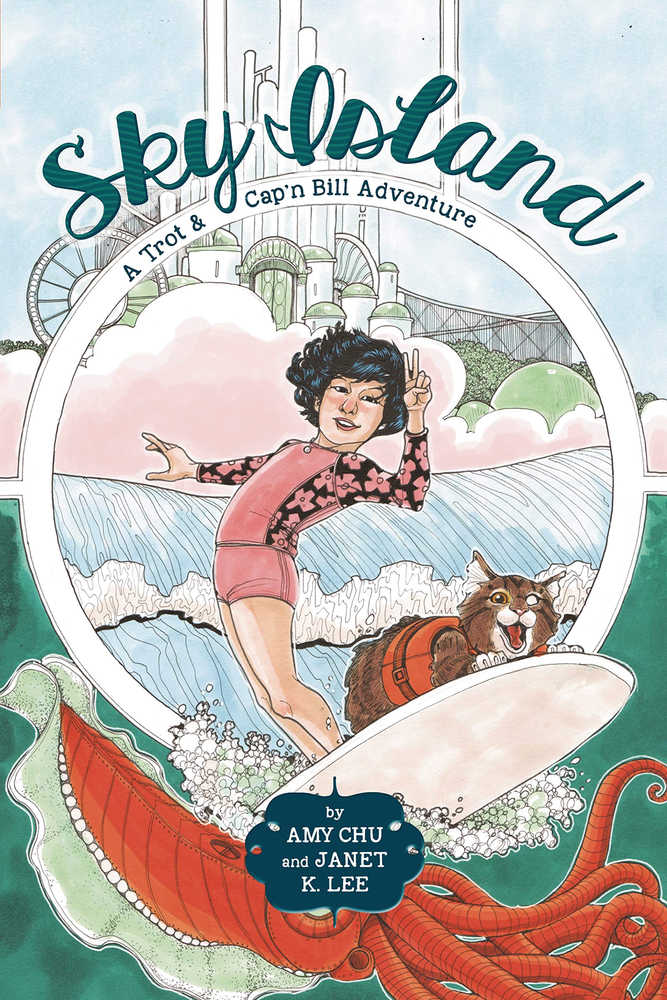 Trot & Capn Bill Adventure Hardcover Graphic Novel Sky Island 
