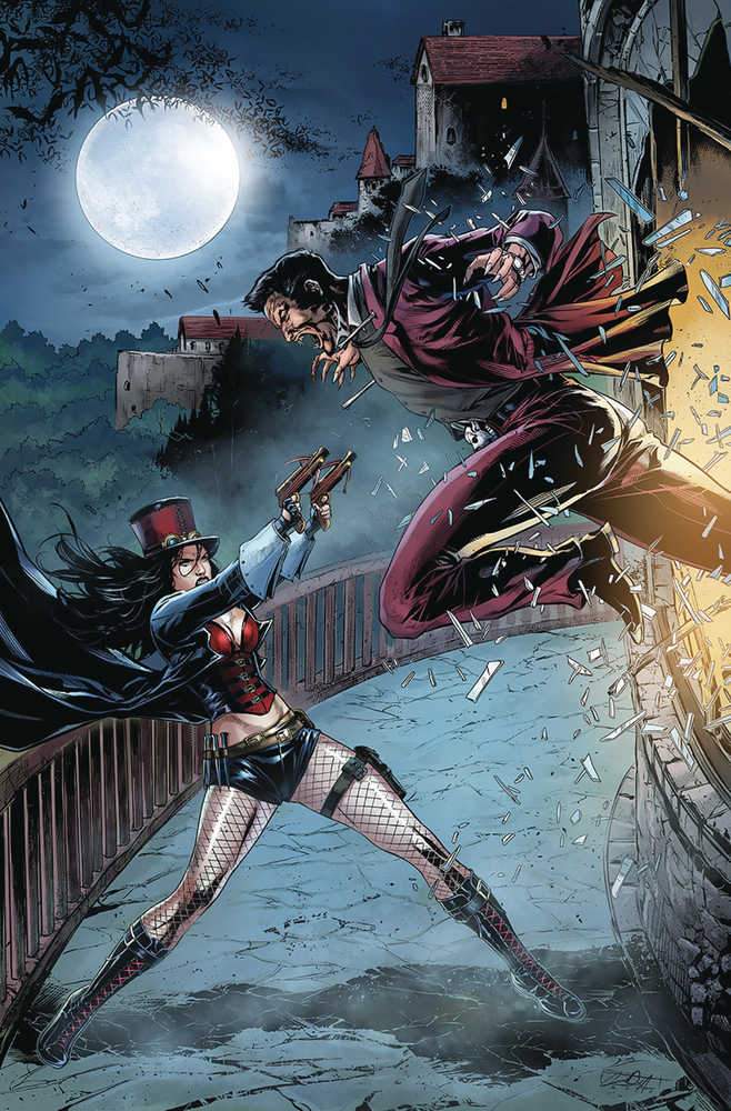 Van Helsing vs League Monsters #5 Cover B White