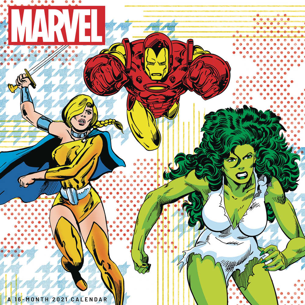 Marvel Heroes 2021 Wall Cal 