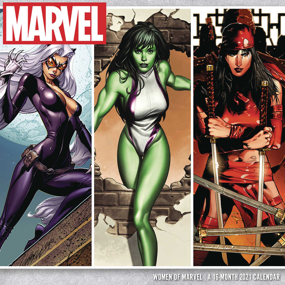 Women Of Marvel 2021 Wall Calendar 