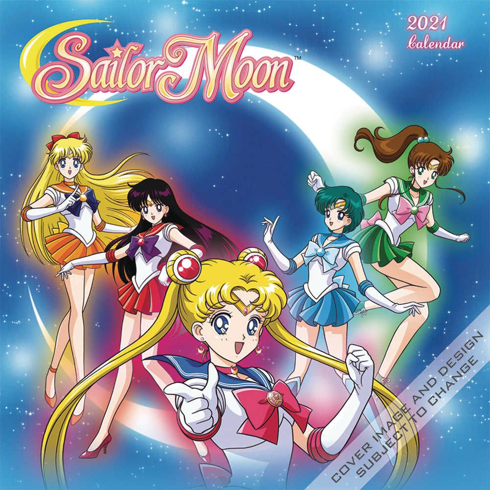 Sailor Moon 2021 Wall Calendar 