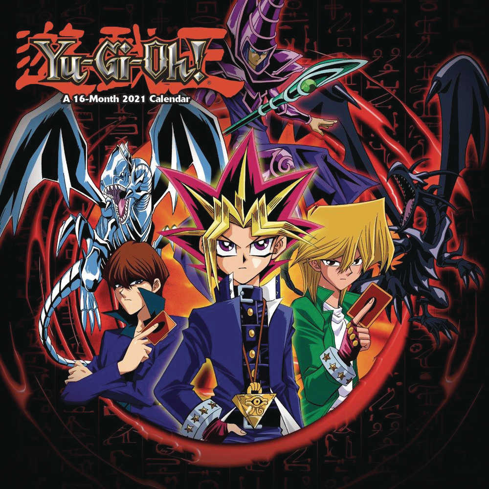 Yugioh 2021 Wall Calendar 