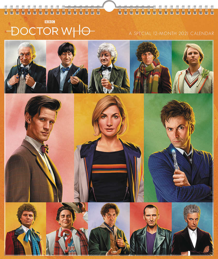 Doctor Who Special Edition 2021 Wall Calendar 