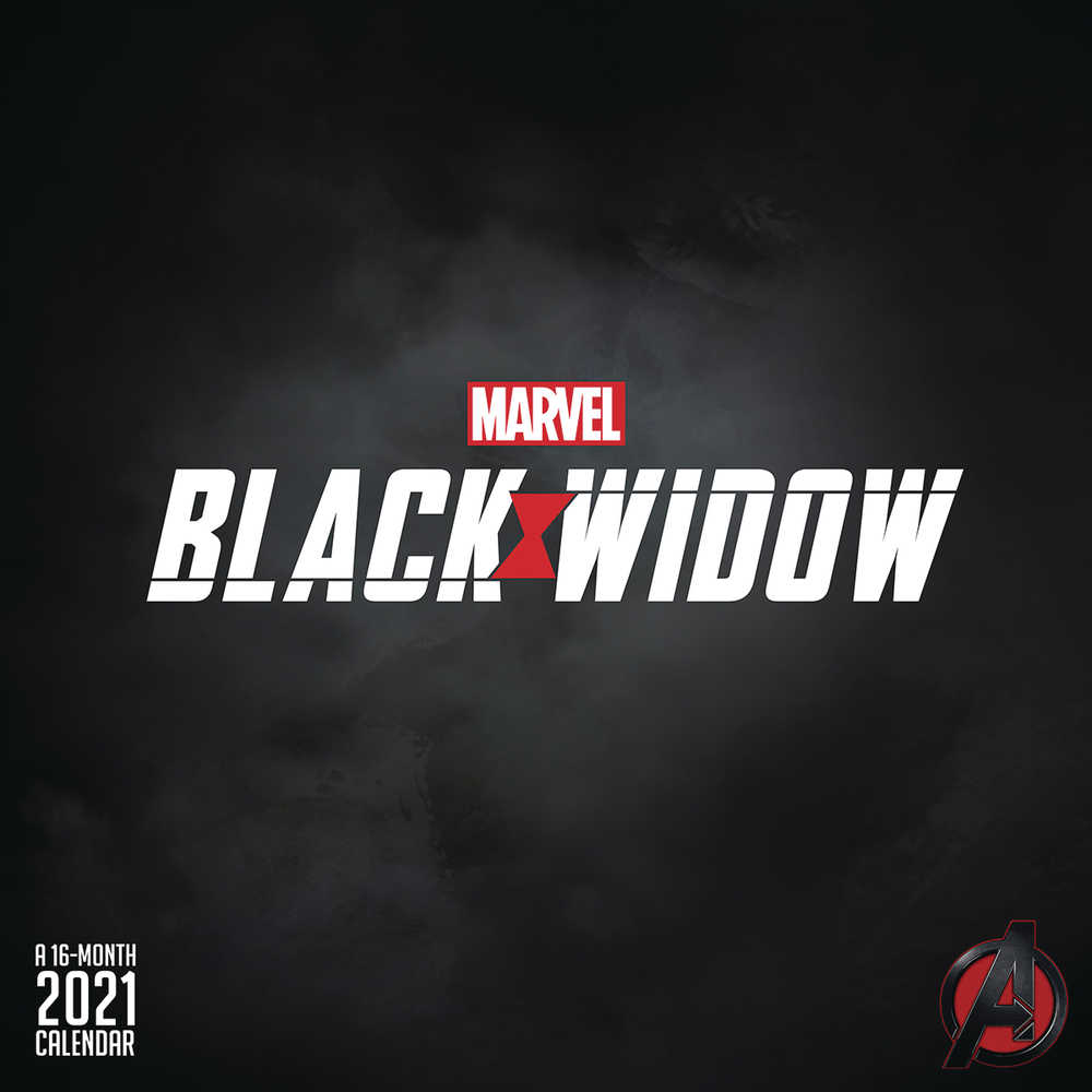 Marvel Black Widow 2021 Wall Calendar 