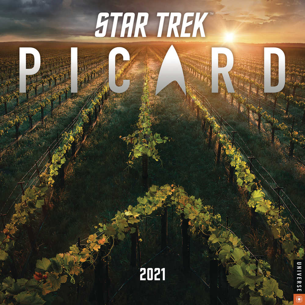 Star Trek Picard 2021 Wall Calendar 