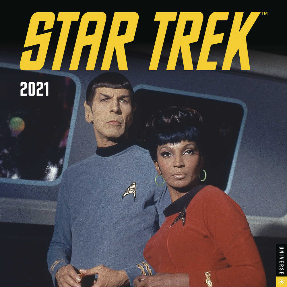 Star Trek Tos 2021 Wall Calendar 