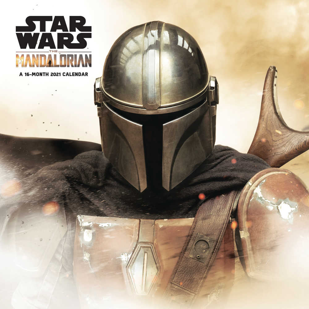 Star Wars Mandalorian 2021 Wall Calendar 