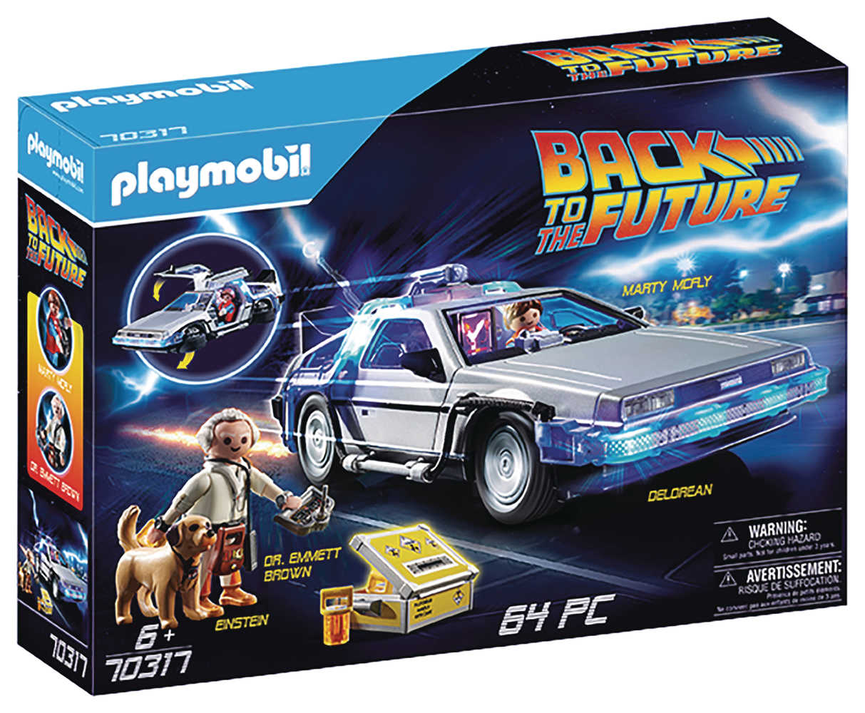 Playmobil Back To The Future Delorean Set  