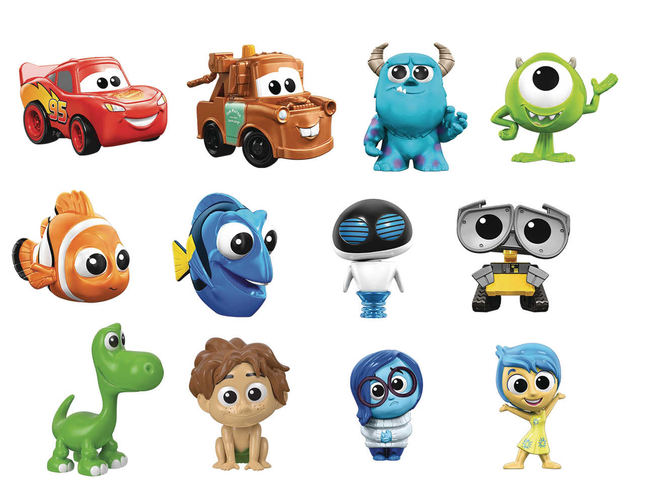 Disney Pixar Mini Figure Bmb Display  