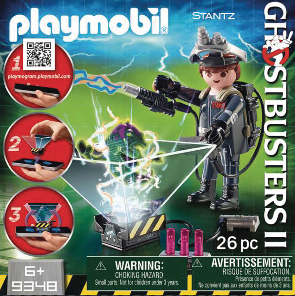 Playmobil Ghostbusters II Raymond Stantz Action Figure 