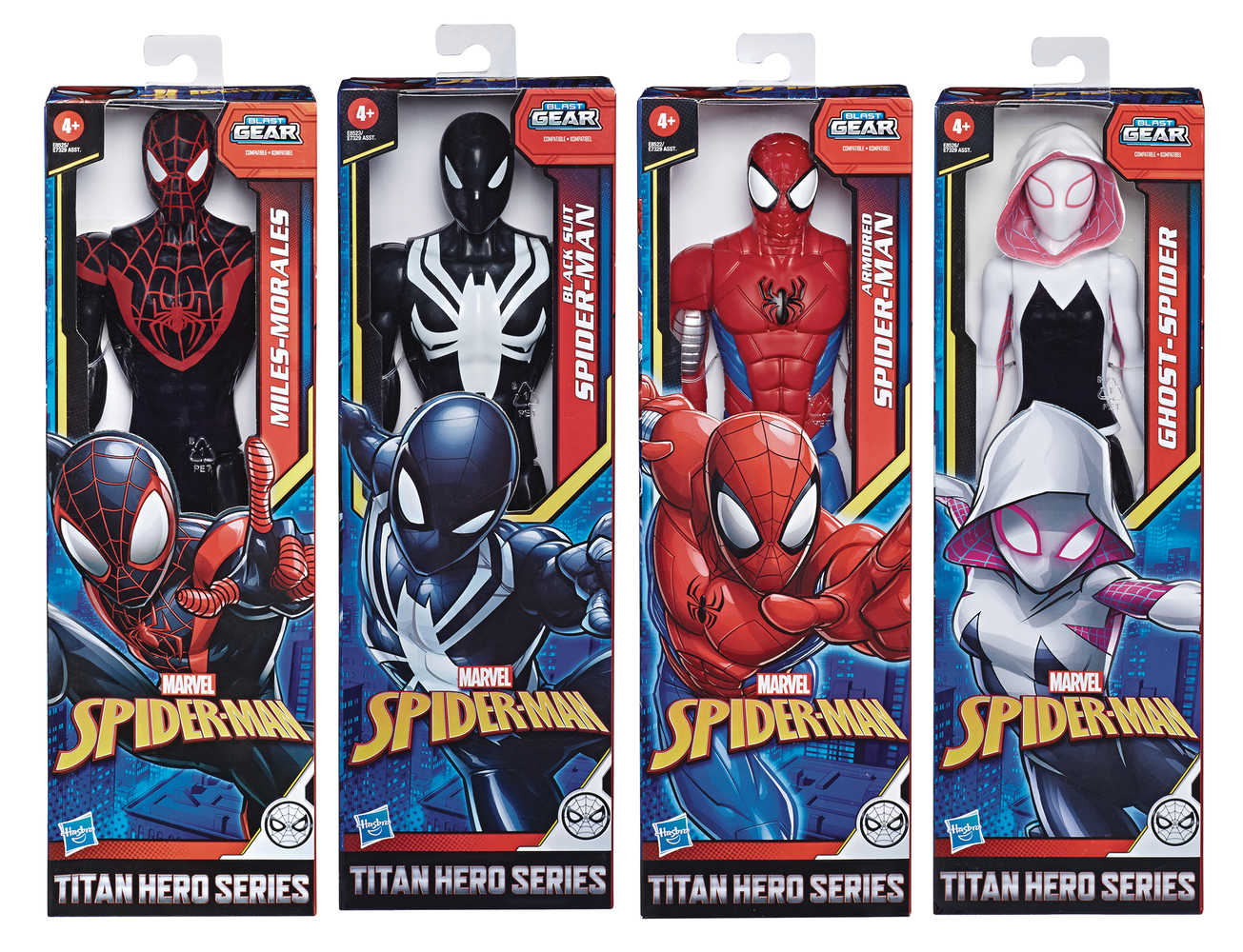 Spider-Man Titan Hero Web Warriors 12 In Action Figure Case 202001  (