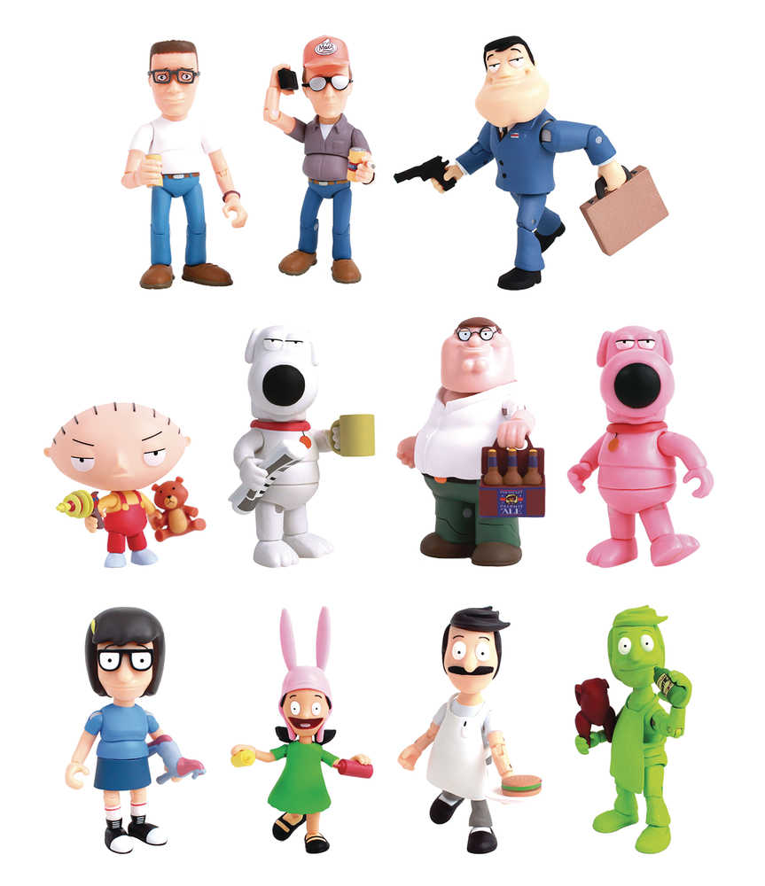 Tls X Fox Animation Mini Figure 12 Pc Display  
