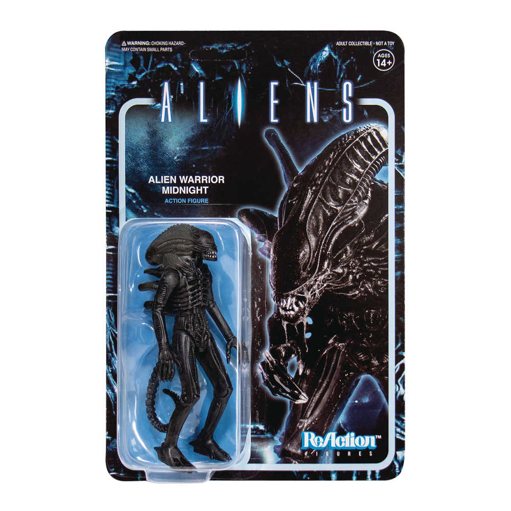 Aliens Wv1 Alien Warrior Midnight Reaction Figure  