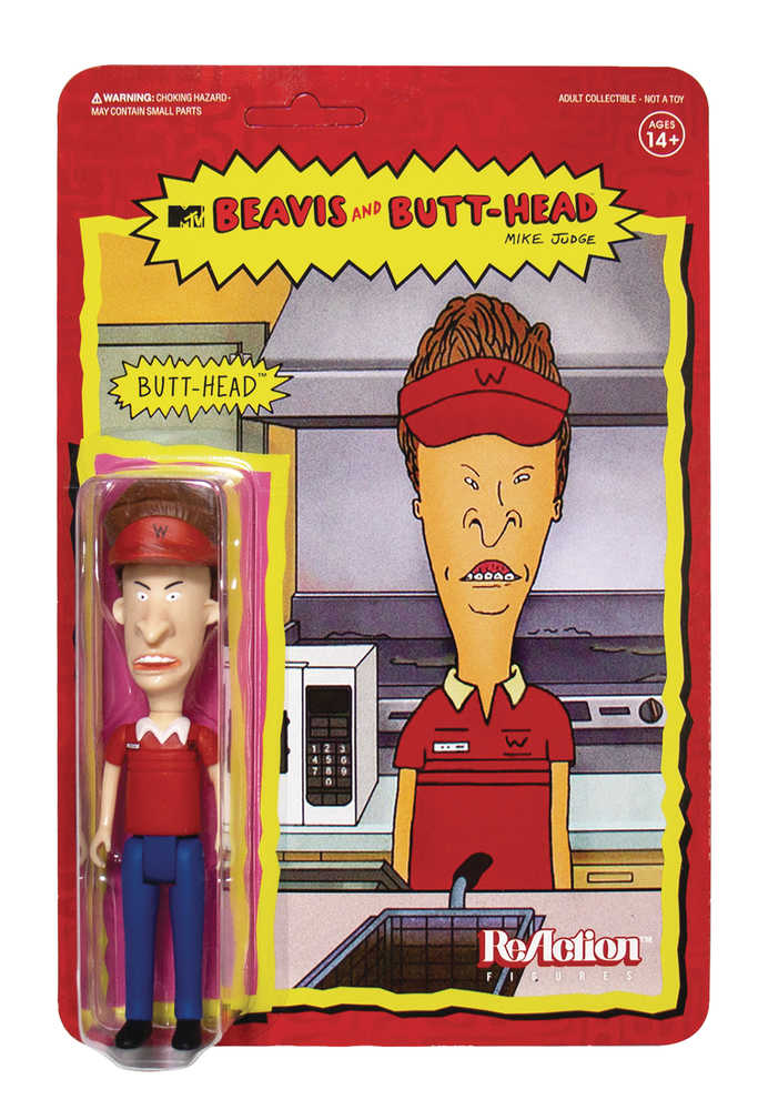 Beavis & Butthead Burger World Butthead Reaction Figure  (