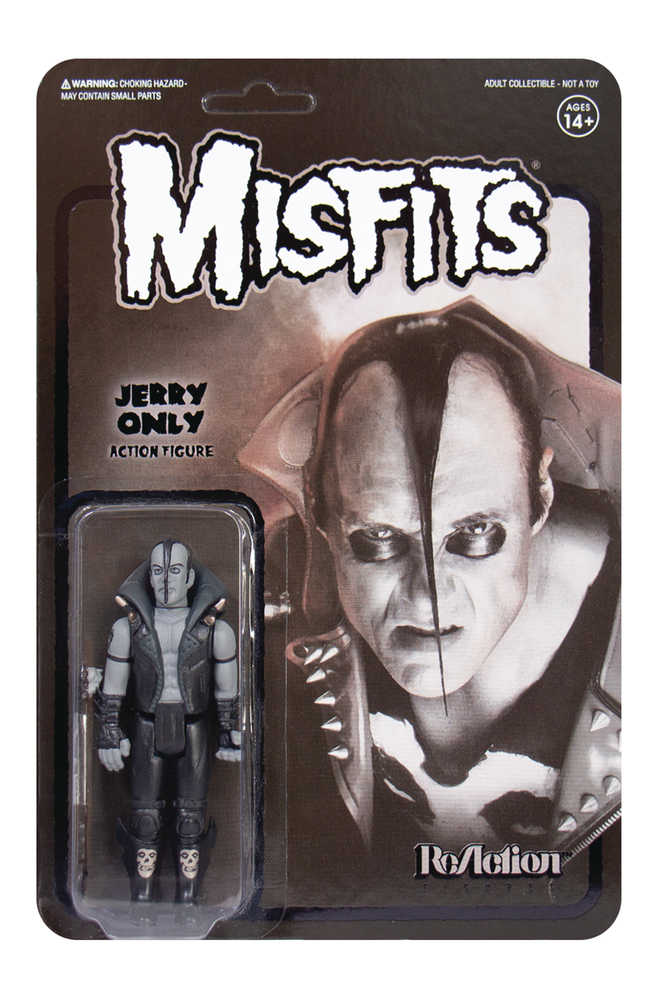 Misfits Jerry Only Black Metal Version Reaction Figure 