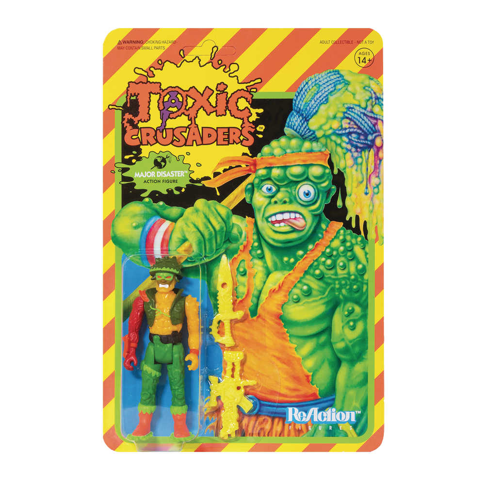 Toxic Crusaders Major Disaster Reaction Figure  