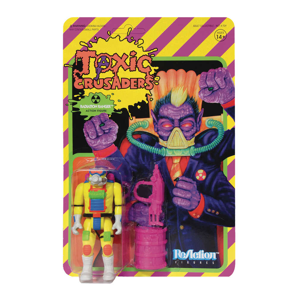 Toxic Crusaders Radiation Ranger Reaction Figure  