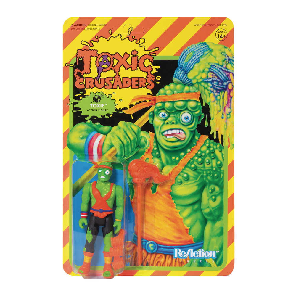 Toxic Crusaders Toxie Reaction Figure  