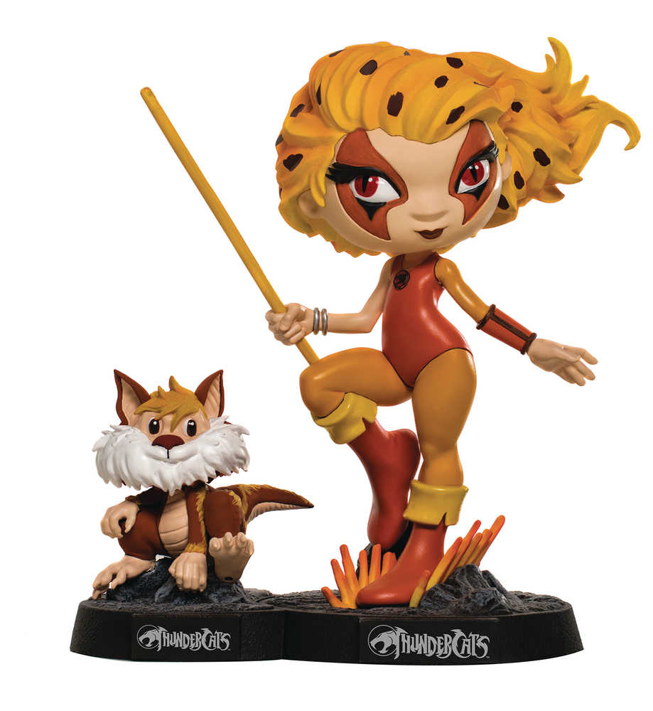 Minico Heroes Thundercats Cheetara & Snarf Vinyl Statue (Dec