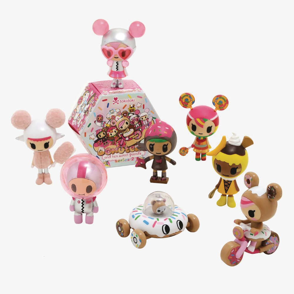 Donutella And Her Sweet Friends Series 3 12 Pc Blind Mystery Box Display 